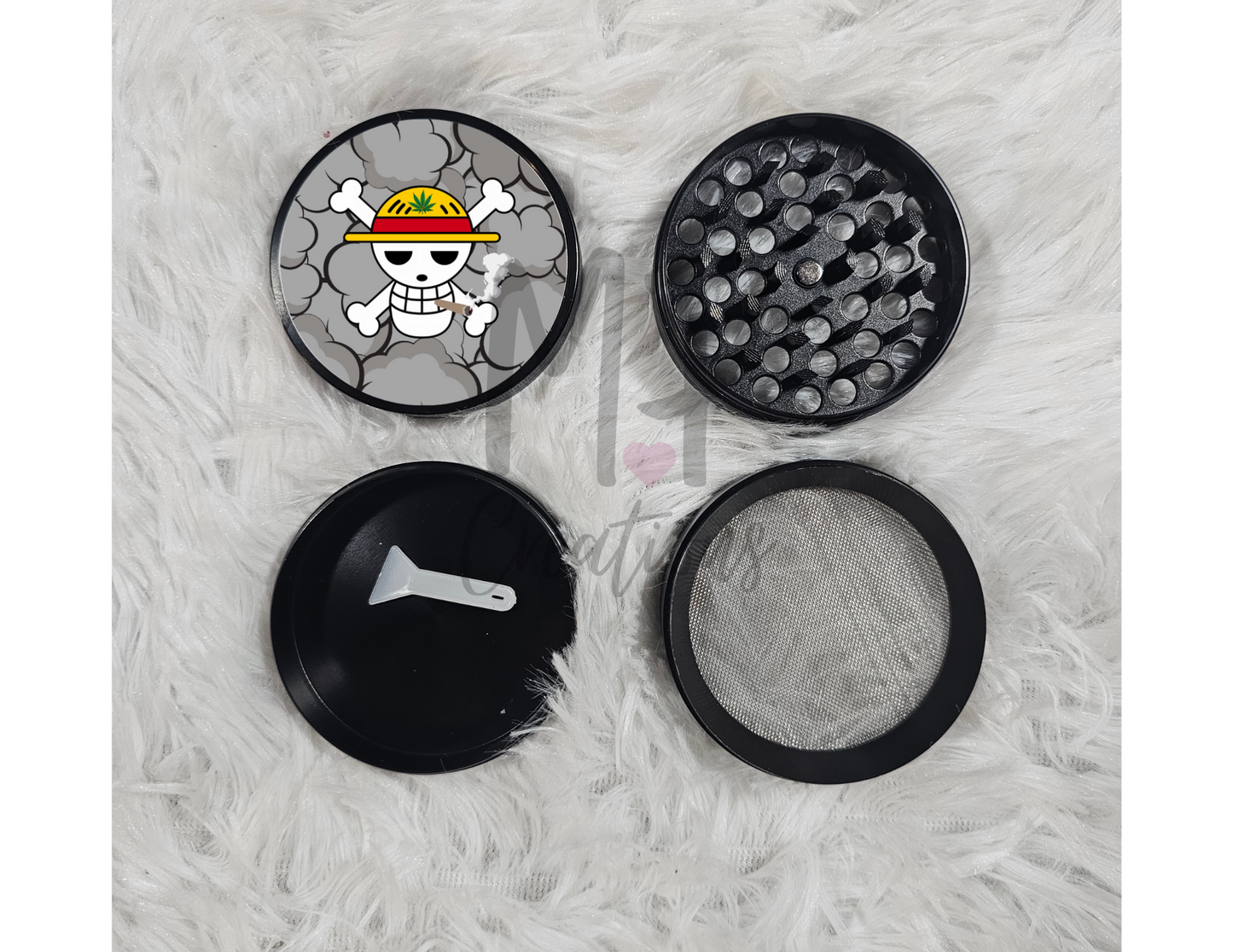 One Piece Anime 5 Piece Herb Grinders
