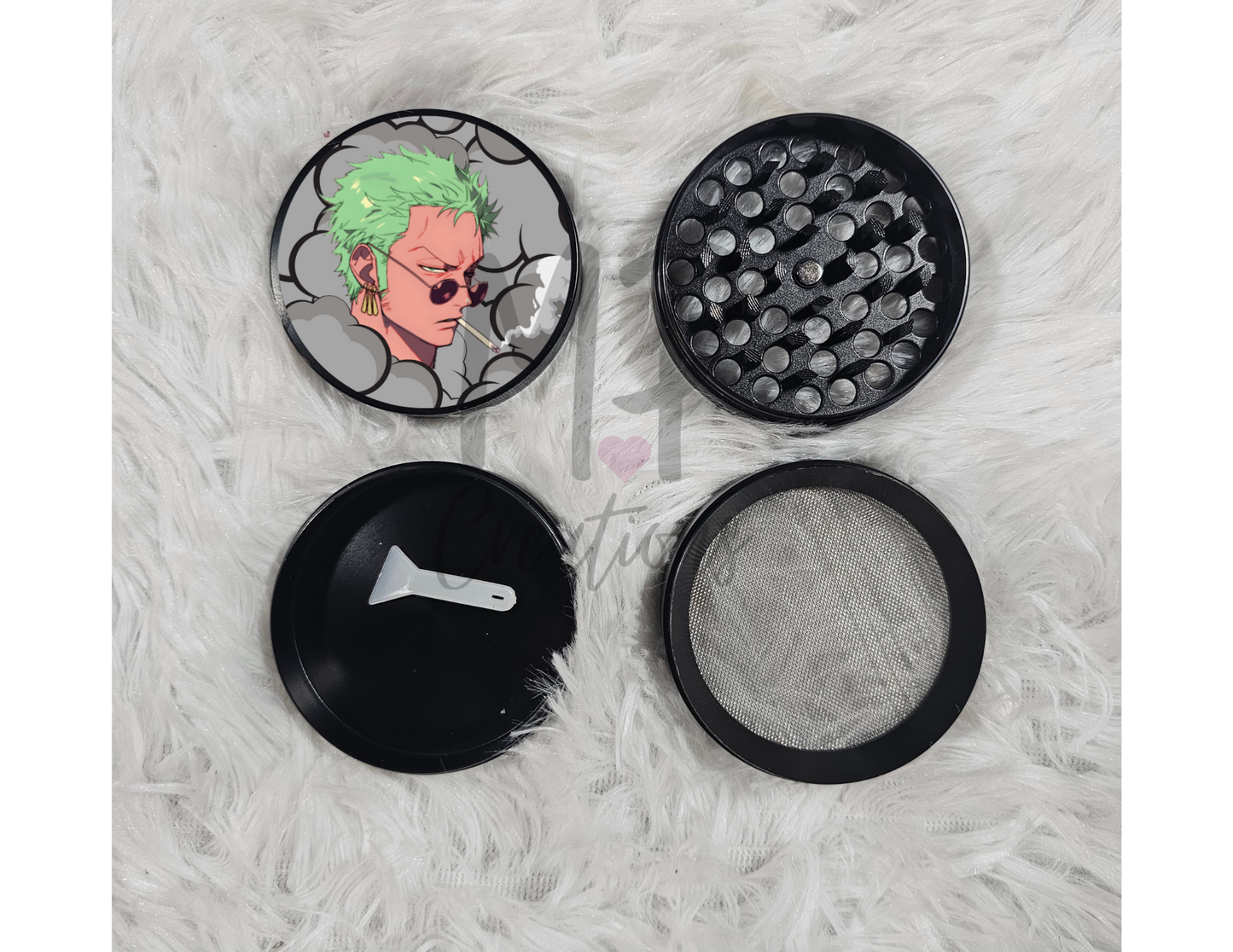 One Piece Anime 5 Piece Herb Grinders