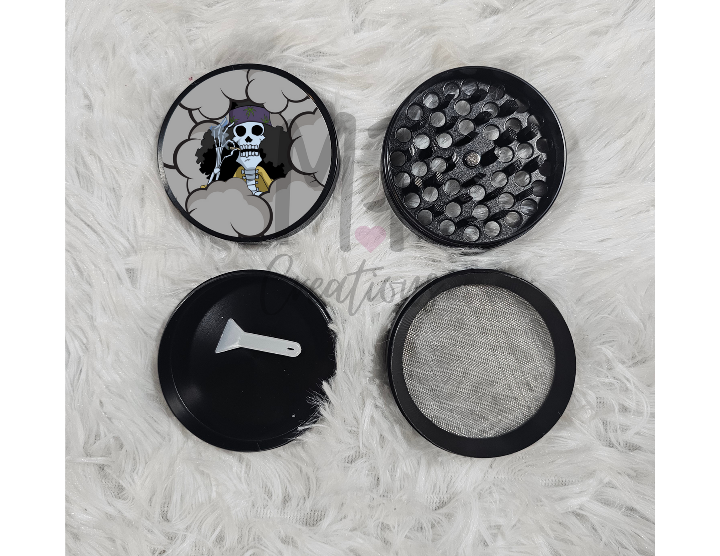 One Piece Anime 5 Piece Herb Grinders