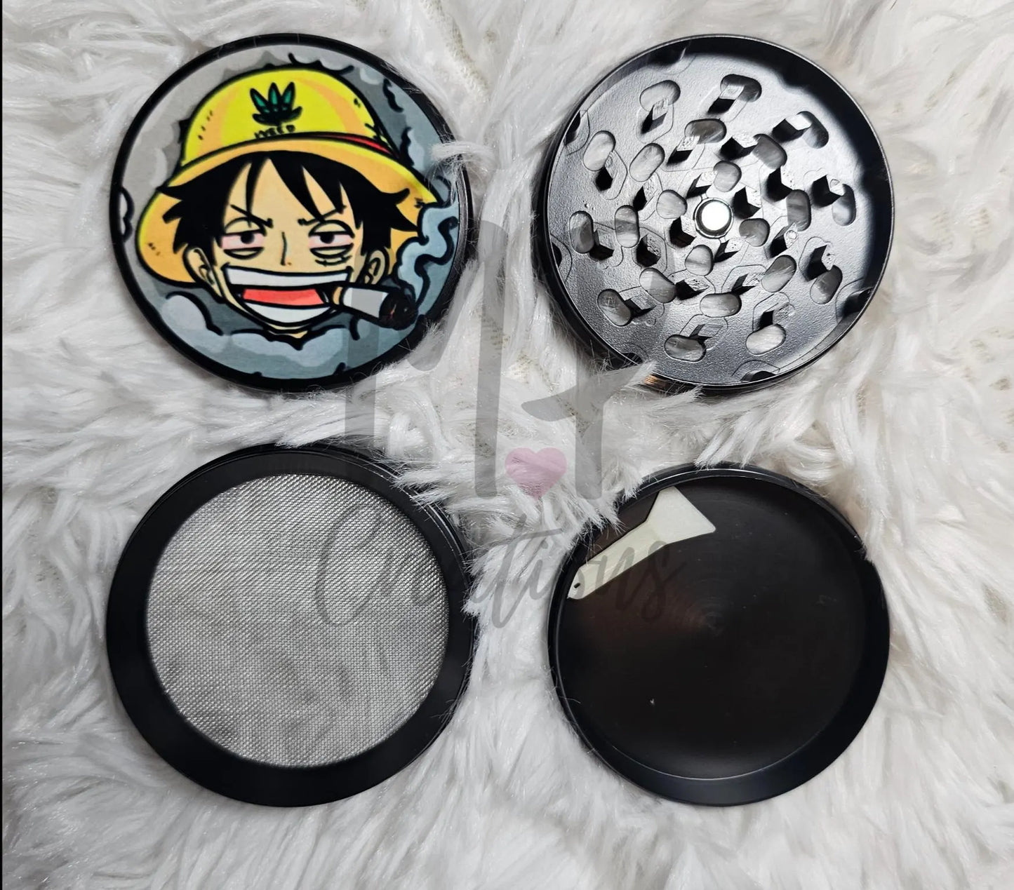 One Piece Anime 5 Piece Herb Grinders